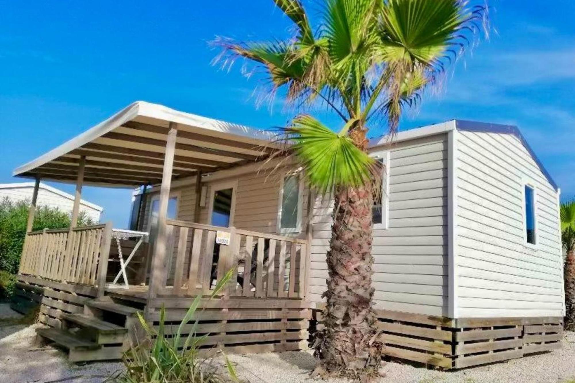Mobile Home Camping Marvilla Parks Le Petit Mousse M028 Vias Kültér fotó
